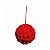 Bolas de Natal Bolinhas - Vermelho - 10cm - 4 unidades - Cromus - Rizzo - Imagem 1