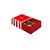 Caixa Com Puxador de Natal - Noel Vitoriano  - 10 unidades - Cromus - Rizzo - Imagem 1