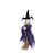Enfeite Decorativo Halloween - Bruxa Ruby - Roxo - 1 unidade - Cromus  - Rizzo - Imagem 1