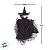 Enfeite Decorativo Halloween - Bruxa Cleo - Roxo - 1 unidade - Cromus - Rizzo - Imagem 2