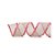 Fita Borda Xadrez - Vermelho e Branco -  6,3 cm x 9,14 m - 1 unidade - Cromus  - Rizzo - Imagem 1
