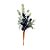 Galho Decorativo de Natal - Berry Branco / Azul - 30cm - 1 unidade - Rizzo - Imagem 1