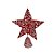 Estrela Ponteira de Natal - Vermelho - 25cm - 1 unidade - Rizzo - Imagem 1