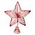 Estrela Ponteira de Natal - Rosa - 30cm - 1 unidade - Rizzo - Imagem 1