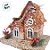 Casinha Decorativa de Natal em Madeira - 22cm - 1 unidade - Rizzo - Imagem 4
