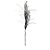 Galho Decorativo de Natal - Preto - 79cm - 1 unidade - Rizzo - Imagem 1
