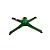 Base Giratória Para Árvore Decorativa de Natal - Verde - 64cm - 1 unidade - Rizzo - Imagem 1