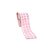 Fita Decorativa de Natal - Rosa - 6,3cm x 9,14m - 1 unidade - Rizzo - Imagem 1
