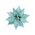 Poinsetia Decorativa de Natal - Verde - 40cm - 1 unidade - Rizzo - Imagem 1