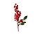 Galho Berry Decorativa Decorativo de Natal - Vermelho - 41cm - 1 unidade - Rizzo - Imagem 1