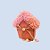 Casinha Decorativa de Natal - Rosa - 13cm - 1 unidade - Rizzo - Imagem 3