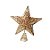 Estrela Decorativa de Natal - Dourado - 30cm - 1 unidade - Rizzo - Imagem 1