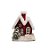 Casinha Decorativa de Natal - Vermelho - 15cm - 1 unidade - Rizzo - Imagem 1