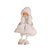 Boneca Decorativa Angel Sentada de Natal - Branca - 53cm - 1 unidade - Rizzo - Imagem 1