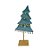 Árvore de Natal Decorativa - Azul - 48cm - 1 unidade - Rizzo - Imagem 1