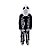 Fantasia Halloween Macacão Esqueleto Infantil - 1 unidade - Cromus - Rizzo - Imagem 1