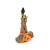Enfeite Decorativo Halloween - Abóbora Espantalho com LED - 19cm - 1 unidade - Cromus - Rizzo - Imagem 2