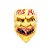 Máscara de Halloween Kiss Me - Amarelo/Vermelho  - 1 unidade - Cromus - Rizzo - Imagem 1