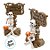 Enfeite Decorativo Halloween - Caveira Sombria "Happy Halloween" - 13cm - 1 unidade - Cromus - Rizzo - Imagem 2
