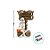 Enfeite Decorativo Halloween - Caveira Sombria "Happy Halloween" - 13cm - 1 unidade - Cromus - Rizzo - Imagem 3