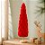 Árvore de Natal Luxo em Pelúcia Vermelha - 50cm - 1 unidade - Cromus - Rizzo - Imagem 1