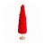 Árvore de Natal Luxo em Pelúcia Vermelha - 50cm - 1 unidade - Cromus - Rizzo - Imagem 3