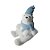 Enfeite de Natal Urso Polar Sentado - 32cm - 1 unidade - Rizzo - Imagem 1