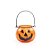 Enfeite Decorativo Halloween - Abóbora de Vidro Happy Halloween - 8cm - 1 unidade - Cromus - Rizzo - Imagem 1