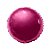 Balão de Festa Metalizado 20" 50cm - Redondo Burgundy - 1 unidade - Rizzo - Imagem 1