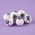 Enfeite Decorativo Halloween - Olhos Azuis - 6 unidades - Rizzo - Imagem 1