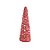 Enfeite Decorativo de Natal - Topiaria de Juta - Vermelho - 18cm - 1 unidade - Cromus - Rizzo - Imagem 1
