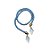 Cordão Decorativo - Azul Claro Pingente - 32cm - 1 unidade - Rizzo - Imagem 1