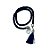 Cordão Decorativo - Azul Marinho Pompom - 32cm - 1 unidade - Rizzo - Imagem 1