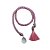 Cordão Decorativo - Rosa Pompom - 32cm - 1 unidade - Rizzo - Imagem 1