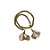 Cordão Decorativo - Dourado Flor - 32cm - 1 unidade - Rizzo - Imagem 1