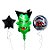 Kit Buquê Balões Halloween Frankenstein - Buquê com 5 Balões - 1 unidade - Rizzo - Imagem 1