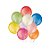 Balão de Festa Látex Liso 9''23cm Redondo  - Sortido - 50 unidades - Balões São Roque - Rizzo - Imagem 1