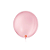 Balão de Festa Látex Liso 9''23cm Redondo  - Rosa Baby - 50 unidades - Balões São Roque - Rizzo - Imagem 1