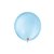 Balão de Festa Látex Liso 9''23cm Redondo  - Azul Baby - 50 unidades - Balões São Roque - Rizzo - Imagem 1