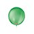 Balão de Festa Látex Liso 9''23cm Redondo - Verde Bandeira  - 50 unidades - Balões São Roque - Rizzo - Imagem 1