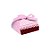 Caixa Bem Casado - Renda rosa e marrom - 24 unidades - Cromus - Rizzo - Imagem 1