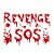 Adesivo Decorativo de Halloween - Revenge SOS  - 1 unidade - Rizzo - Imagem 1