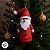 Enfeite de Natal para pendurar- Papai Noel Vermelho Tecido - 13,5cm - 1 unidade - Cromus - Rizzoaa - Imagem 4