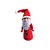 Enfeite de Natal para pendurar- Papai Noel Vermelho Tecido - 13,5cm - 1 unidade - Cromus - Rizzo - Imagem 1