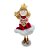 Enfeite Decorativo de Natal - Anjo Vermelho Coração - 16cm - 1 unidade - Cromus - Rizzo - Imagem 1