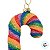 Enfeite de Natal para pendurar - Candy Cane - 16 cm - 1 unidade - Cromus - Rizzo - Imagem 3