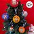 Bola de Natal Decorada - Mickey e Turma - 6cm - 6 unidades - Cromus - Rizzo - Imagem 2
