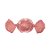 Papel Mini Trufa 12x12,5cm - Rose Gold - 100 unidades - Cromus - Rizzo - Imagem 1