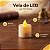 Vela de Led - Luz Amarelo - 1 unidade - Rizzo - Imagem 2