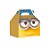 Caixa Maleta Kids - Minions - 10 unidades - Cromus - Rizzo - Imagem 1
